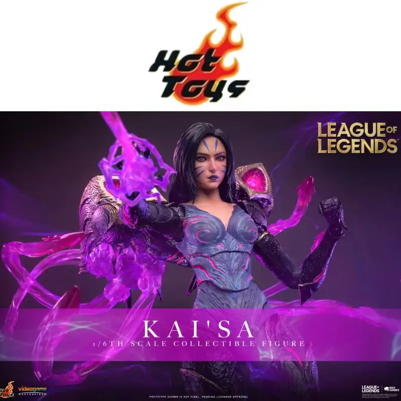 2024 New In Stock HotToys HT 1/6 game League of Legends Void Girl Kasha KAI SA VGM57 Action Figure Model Toys