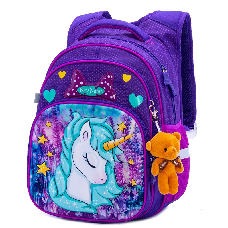 High Quality School Bags For Girls Orthopedic Backpack Kids Backpacks schoolbags Primary School backpack Kids Satchel mochila