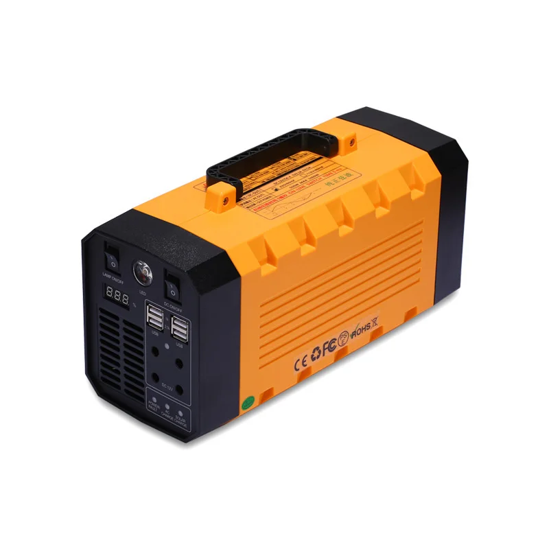 Outdoor high power supply 500w portable power station bank