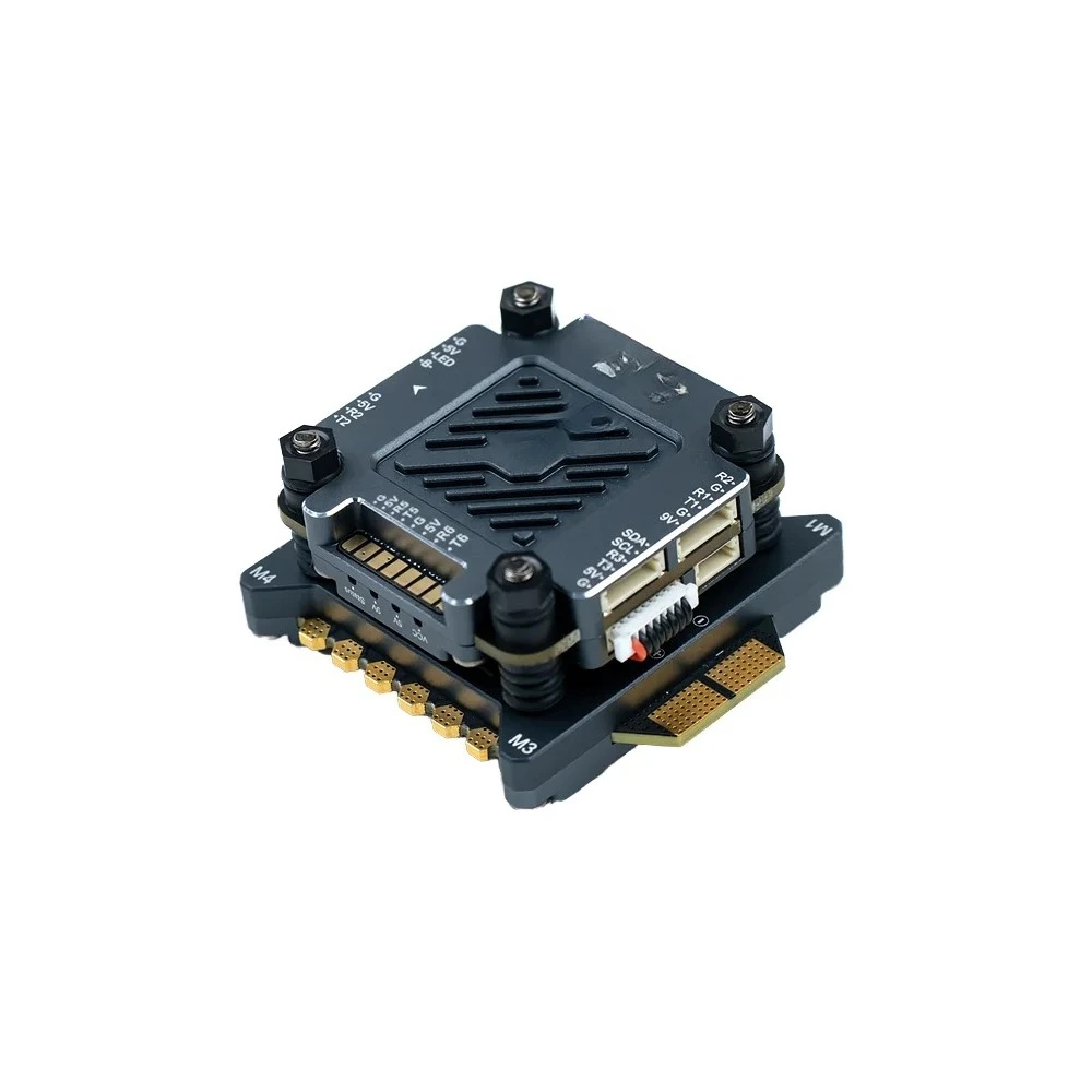 Axisflying F7 Aluminium Flight Controller with Barometer INAV F7 Stack for Flytower RC FPV Racer Drone Includes Remote Receiver