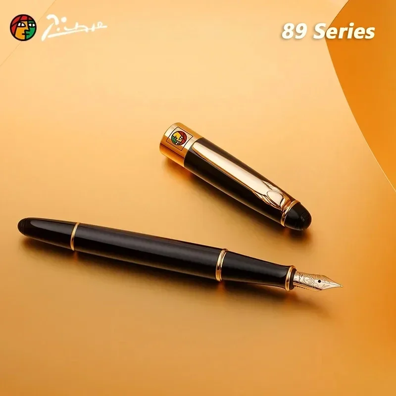 

Pimio 89 Series Fountain Pen 14K Gold Fine Nib Luxury Elegant Calligraphy Ink Pens Business Office Supplies Stationery PK JINHAO