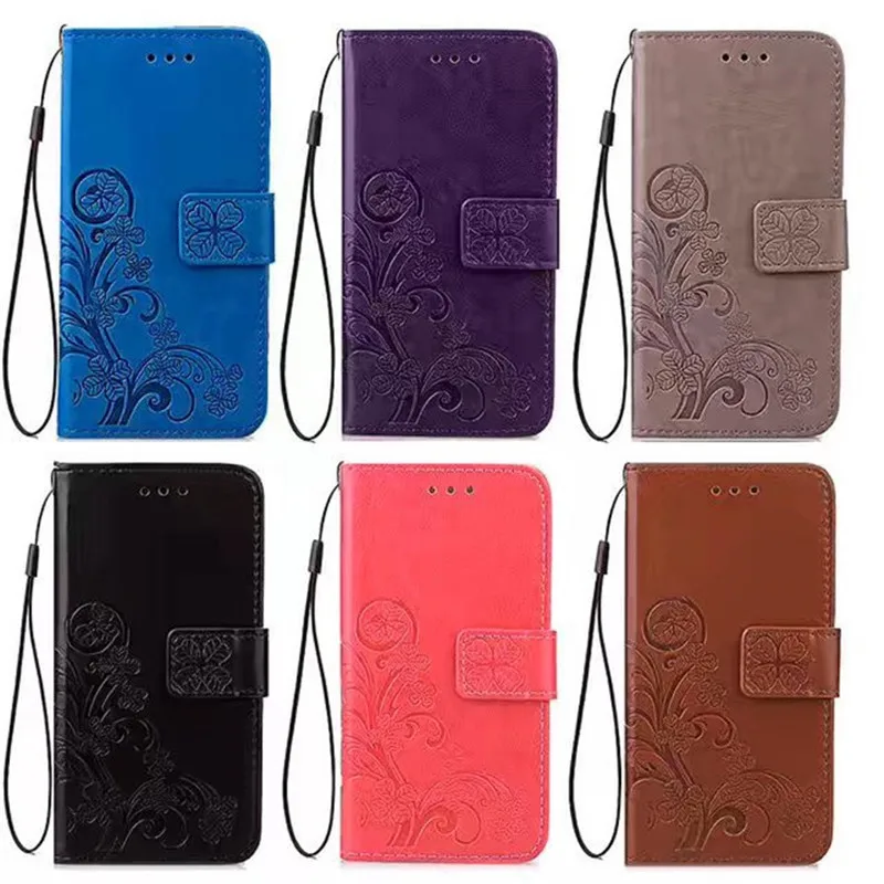 Luxury Leather Wallet Phone Case For Alcatel 1A 1 (2021) 1B 5\