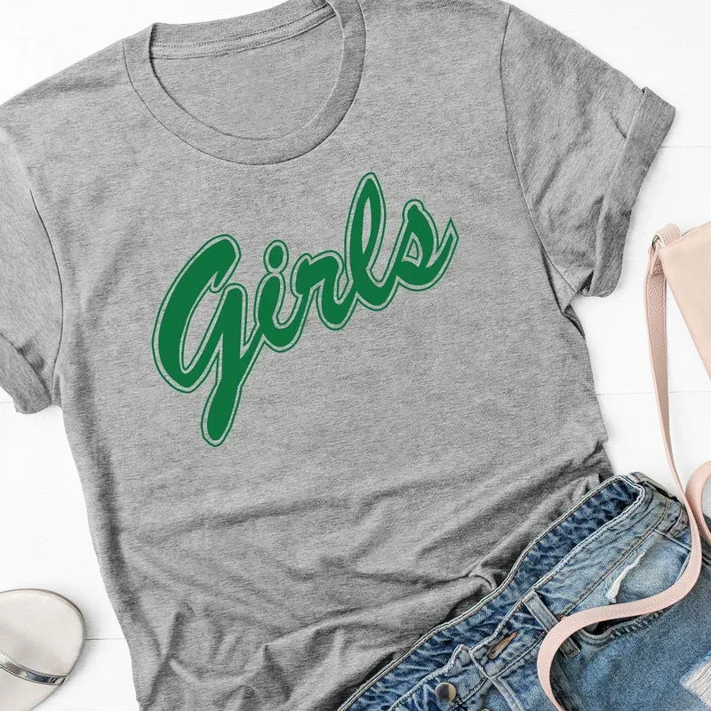Rachel Green Girls T-shirt Women's Friends TV Show Large Tshirt Retro Beautiful Short Sleeved Tshirt
