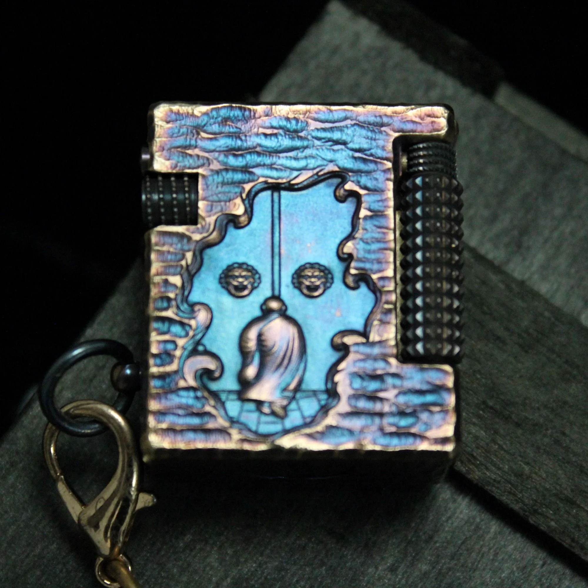 

Оригинальная латунная зажигалка ручной работы, креативная резная зажигалка, коллекция хобби, аксессуары для сигарет, мужской подарок