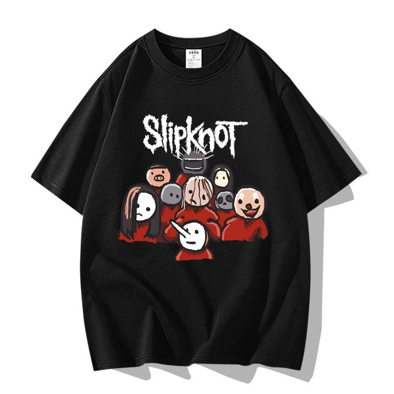 2026 New American Street Heavy Metal Slipknot Graphic Print T