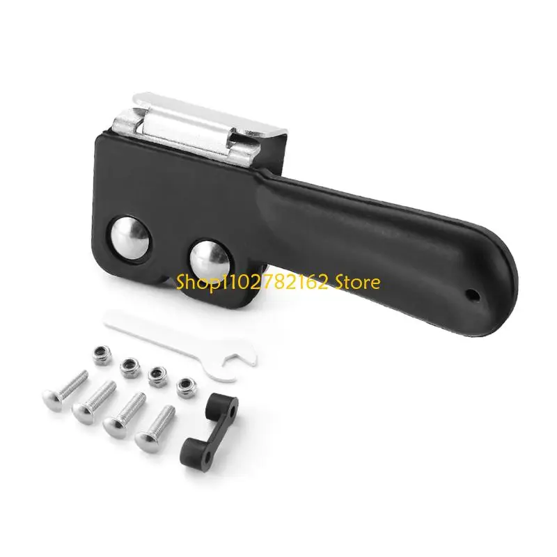 

547B Ergonomic ATV Thumb Throttle Extender Adjustable Rubber Coated Throttle Lever for Enhanced Control Reduced Hand Fatigue