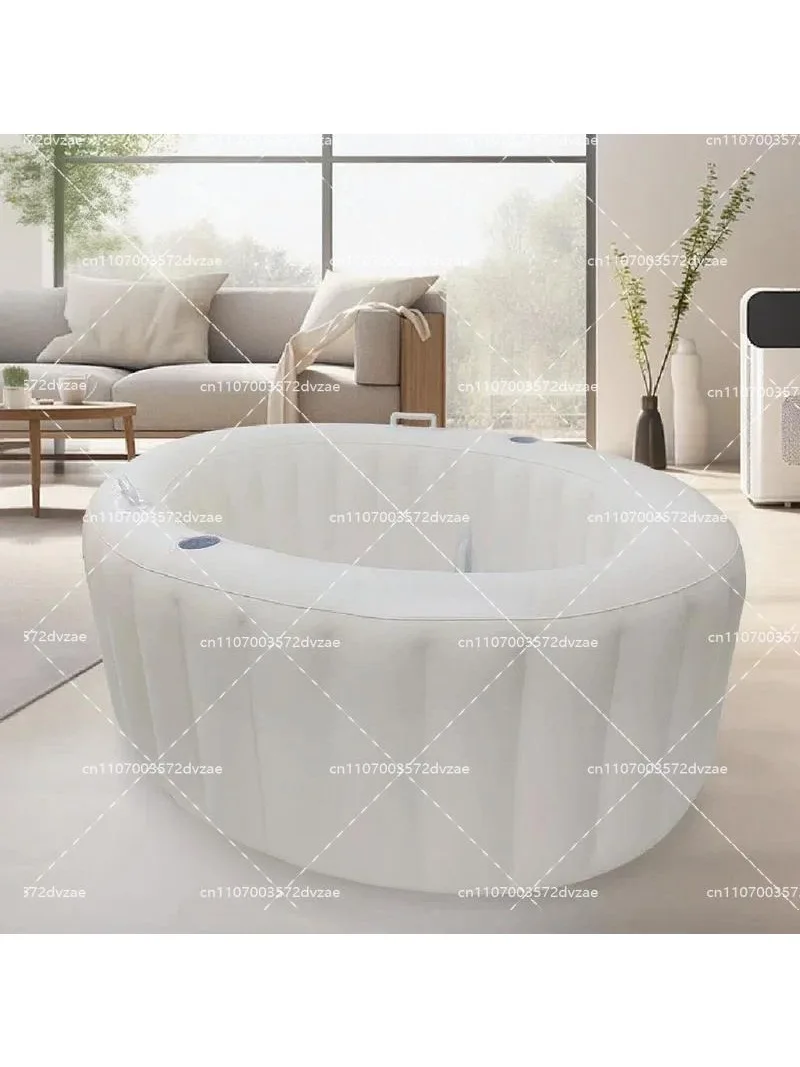 Inflatable White Birthing Pool Tub for Home Water Birth Delivery