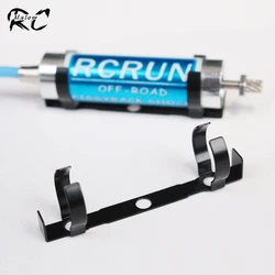 Base de montagem de choques off-road para corrida, 4 unidades, piggyback, clipe para 1/10 rc crawler modelo rcrun, absorvedor de choque, reservatórios