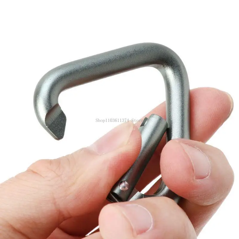 

5 Pcs Aluminum Alloy for Triangle Carabiner Quick Link Locking Carabiner