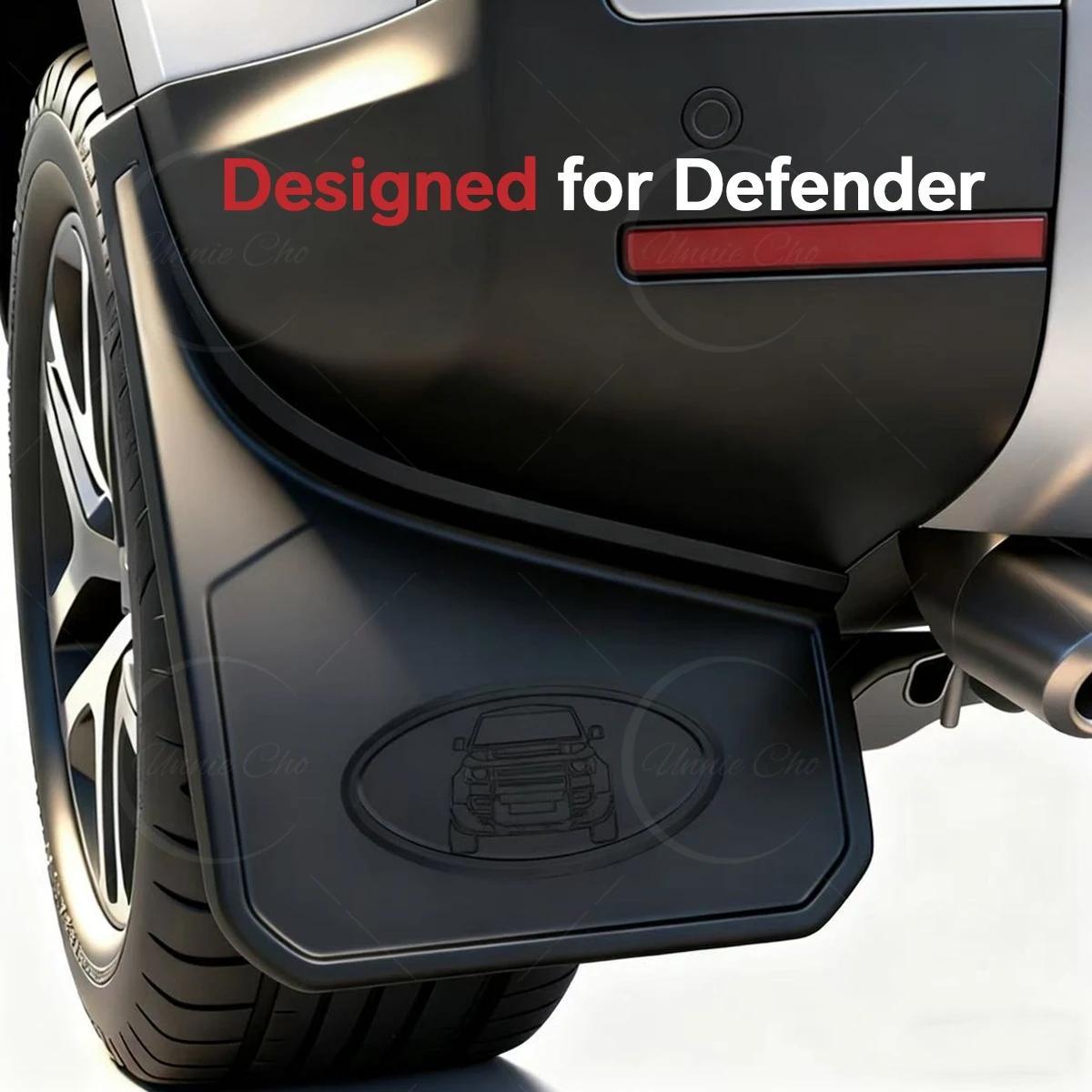 

New for Defender Mud Flaps Mudguards For Land Rover Defender 90 110 Bodykit L663 Accessories 2020-2026 No Punching Fender Flares