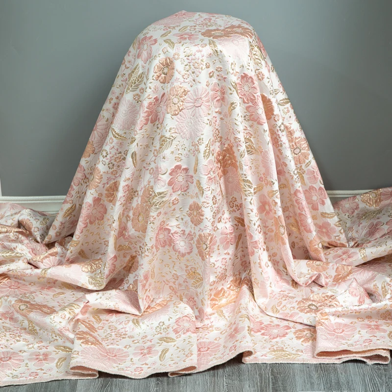 SJD LACE Newest African Brocade Lace Fabrics 5 Yards French Tulle Lace Fabrics Nigeria Ghana Fabric For Party Dresses Sew  A3344