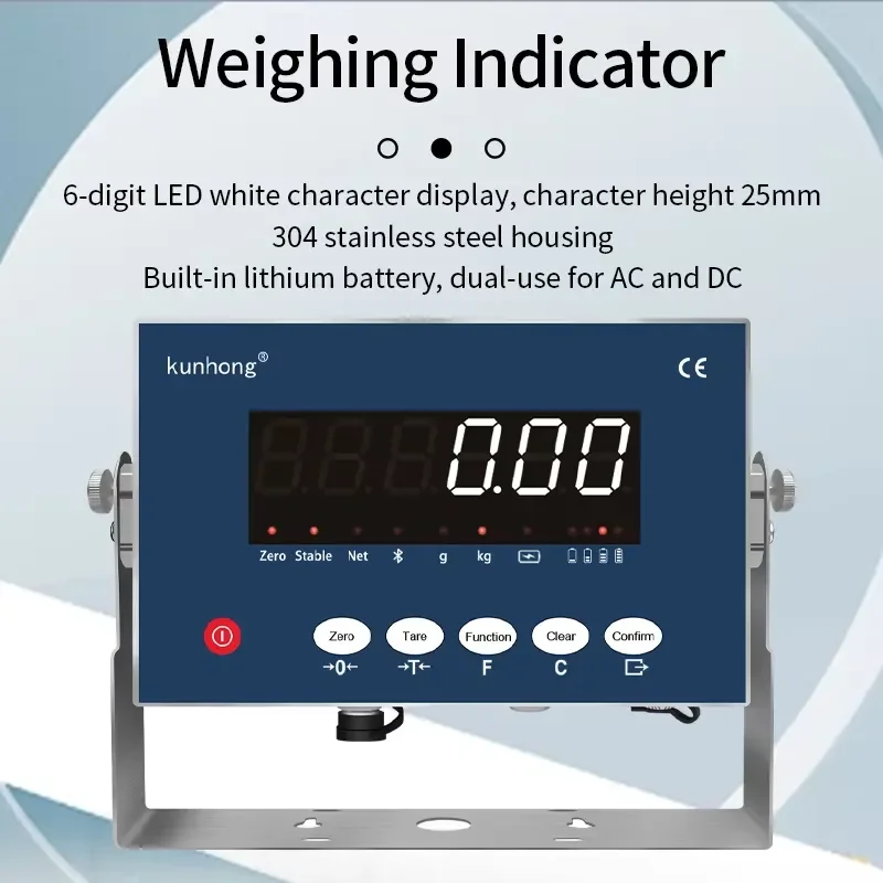 Weight Scales Industrial Waterproof Electronic Machine Indicator Platform Stainless Industrial Scale