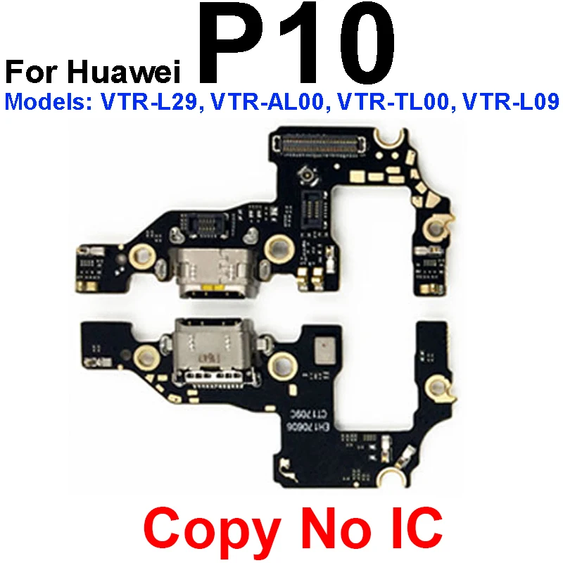 USB Charger Board For Huawei P8 P9 P10 P20 P30 Pro Plus Lite 2017 USB Charging Port Dock Connector Flex Cable Parts