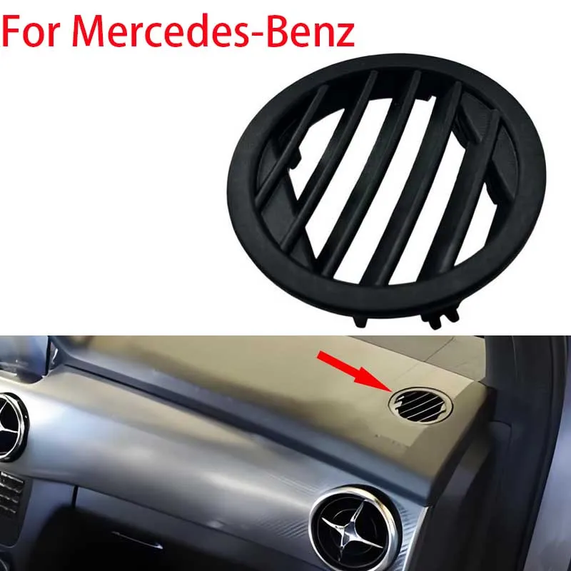 

Premium ABS Round AC Vent Outlet Grille Cover Right Fits For Mercedes Benz X204 GLK Class 2008 2009 2010 2011 2012 2013 - 2015