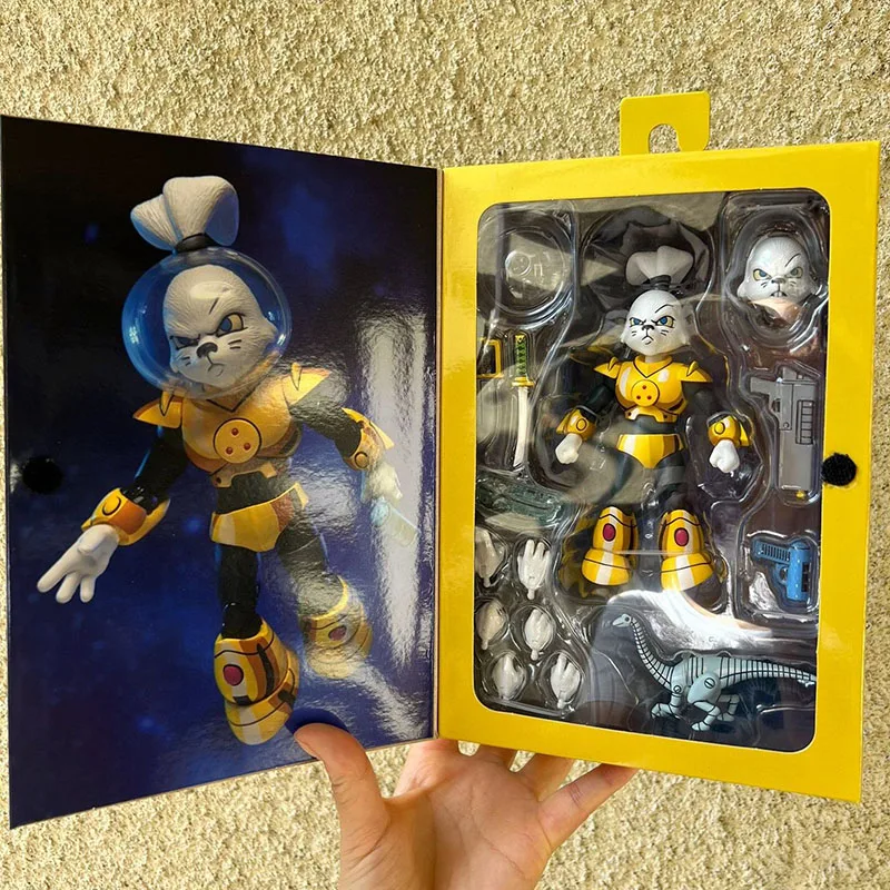 

NECA 54331 Usagi Yojimbo Miyamoto Figure Anime TMNT Action Figurine Toys 7-Inch Collection Figuras Movable Model Gift for Kids