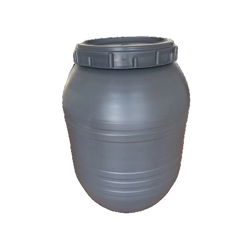 22 inch 150L drop-resistant casing plastic bucket plastic can large mouth packaging bucket 150L casing bucket diameter 560mm