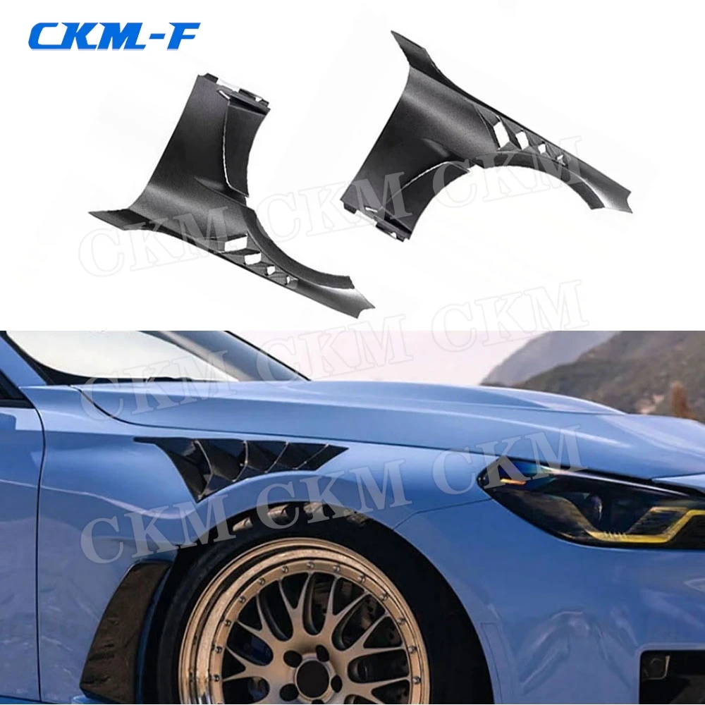 

Carbon Fiber Front Bumper Fender Trim Cover Car Styling Body Kits FRP Accessories for BMW 2 Series G87 M2 2023+