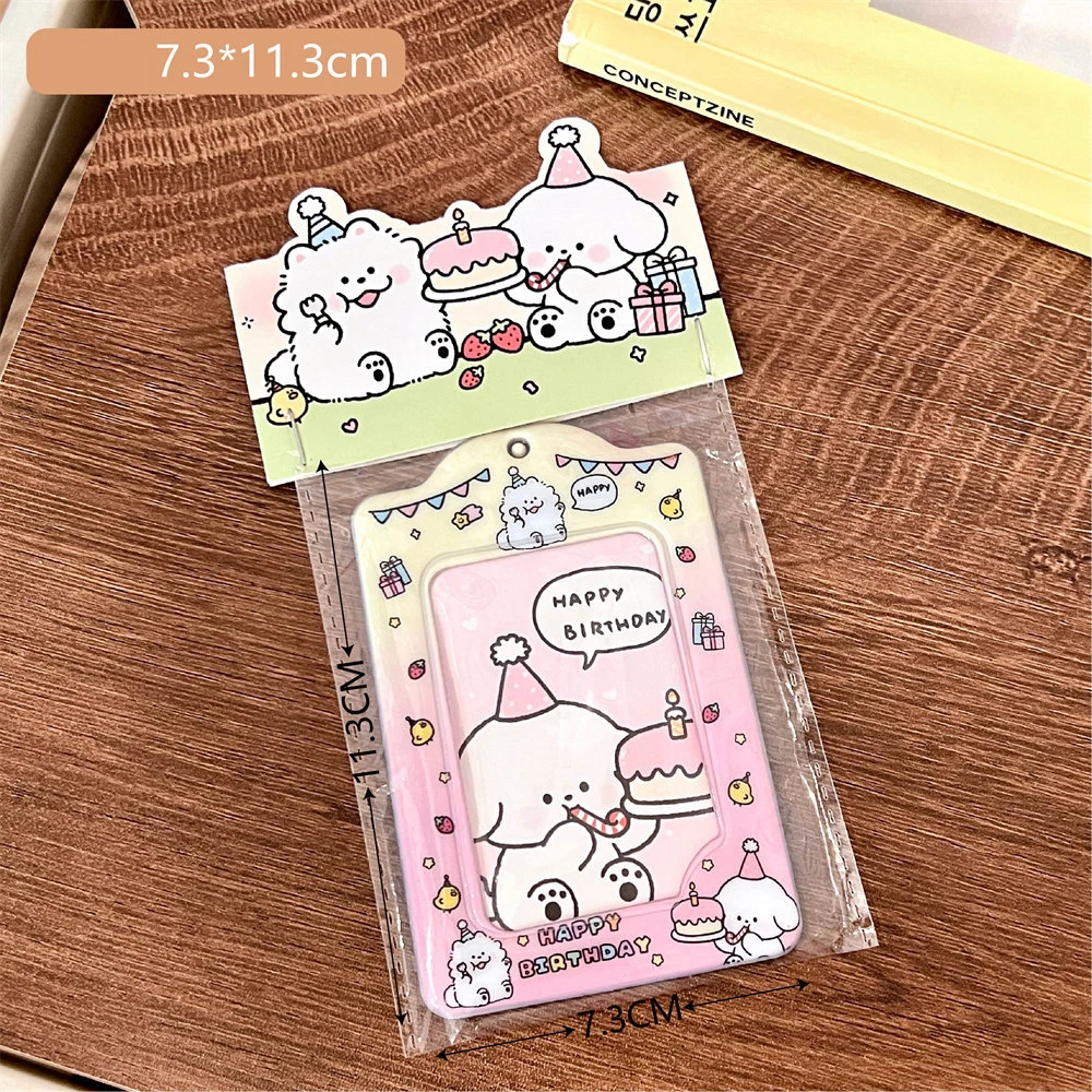 3 Inch Pendant Card Holder Mini Photo Album Fashion Photo Card Holder Cute Card Keychain Cute Photo Pocket Printing Card Holder