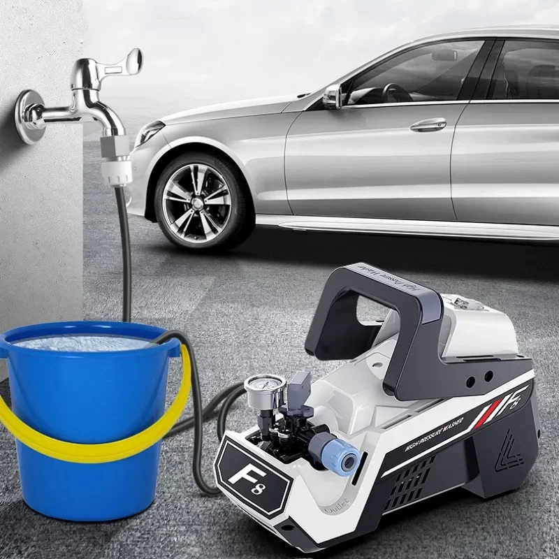 

4800W Peak Power Car Wash Equipment Portable High Pressure Multiple Scenarios Use Car Wash Machine Automatic