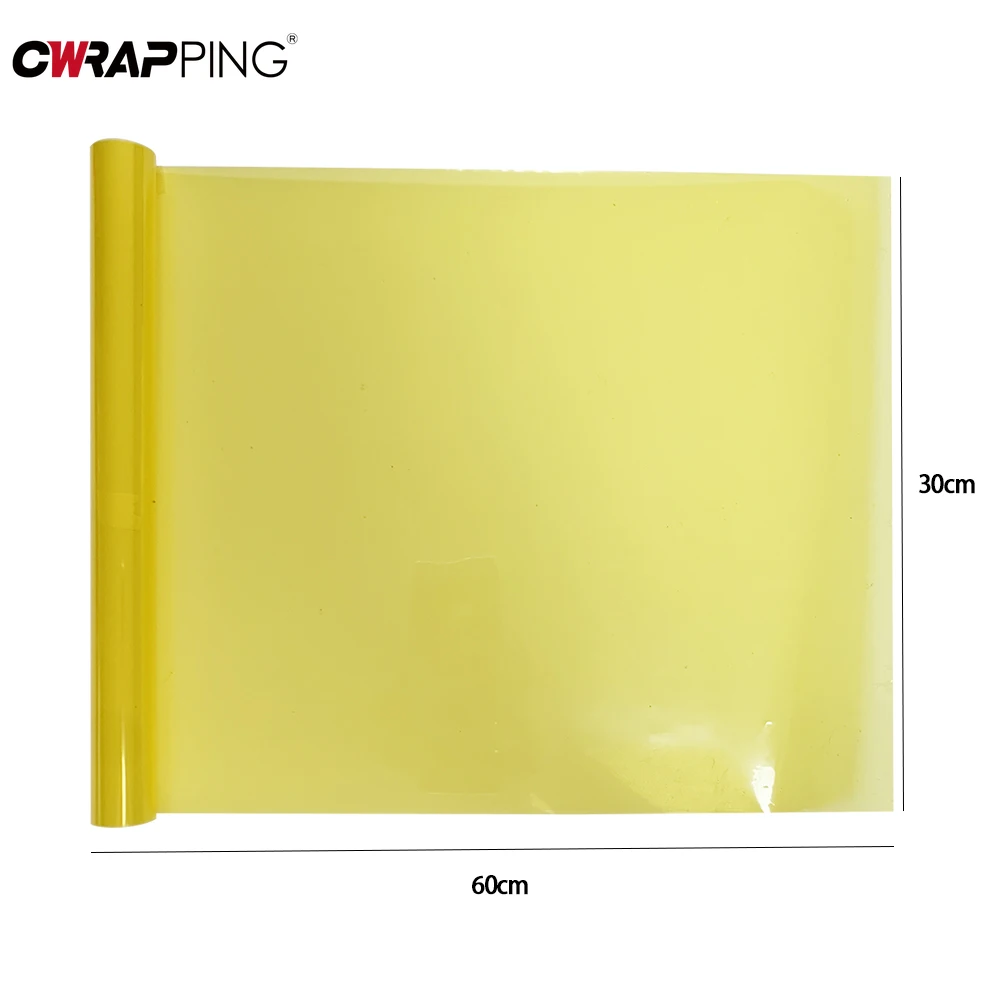 Car Headlights Sticker 30x200cm Headlight Taillight Wrap Color Cover Universal Film for Motorcycle Car Light Accessories