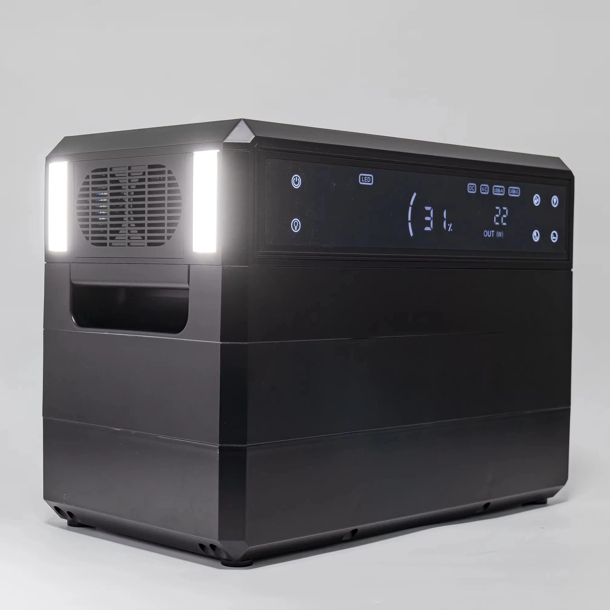 

Portable Power Supply 2000w Lithium Lifepo4 Battery Battery for Inverter Solar Panel with Battery 6000 Cycles Emergency Radio