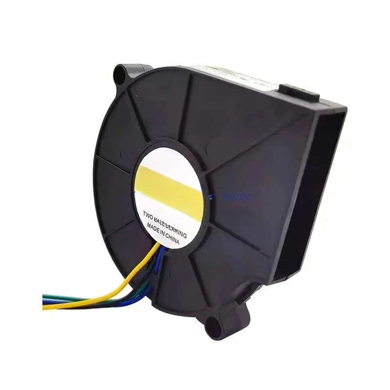 For genuine EVERFLOW B127515BN 7515 12V 0.80A 7CM centrifugal blower cooling fan view 3