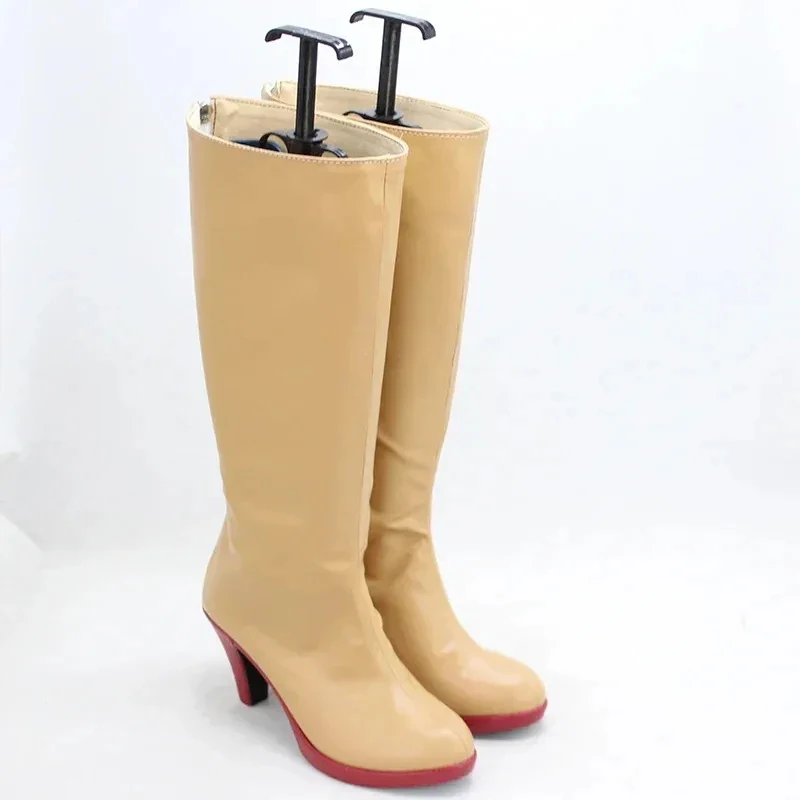 chaussures-en-cuir-pu-trish-una-de-l'anime-jojo's-bizarre-adventure-accessoire-de-cosplay-bottes-d'halloween-sur-mesure-2025c-5v'8d7-m-8\f