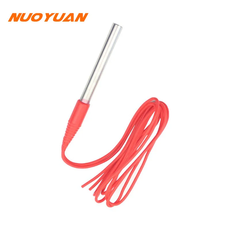 36v/48v/60v/72v Cartridge Heater with 1M Waterproof Cable 10x75mm Water Heating Element Electric Cartridge Heater