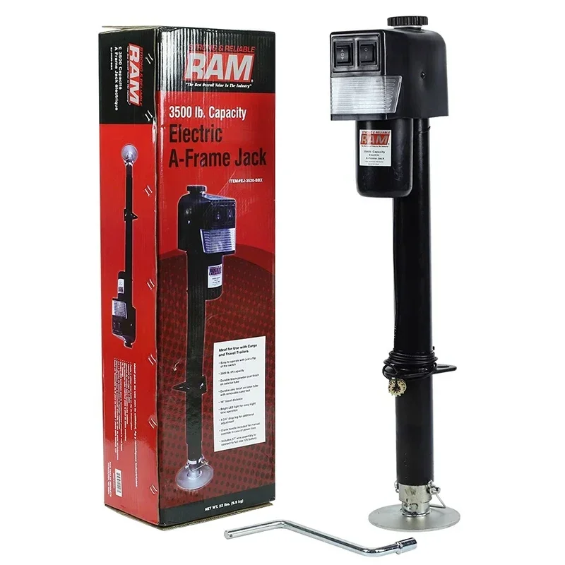 3500 Lbs A Frame Electric RV Trailer Tongue Jack Accessories Parts RV electric parking support RV Accessories