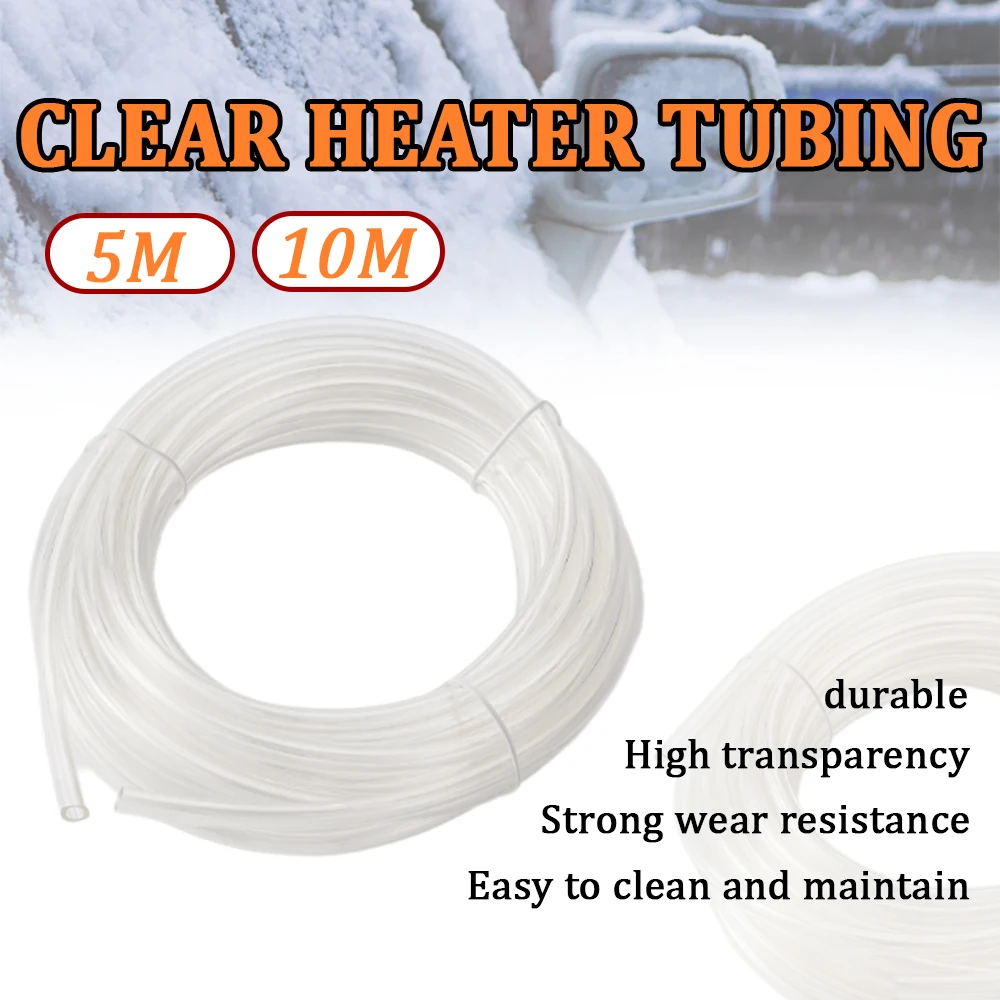 

1Pc 5/10m Fuel Line Hose For 12V 24V Diesel Parking Heater Car Truck RV Motorcycle Oil Transparent Pipe Tubing Accessories