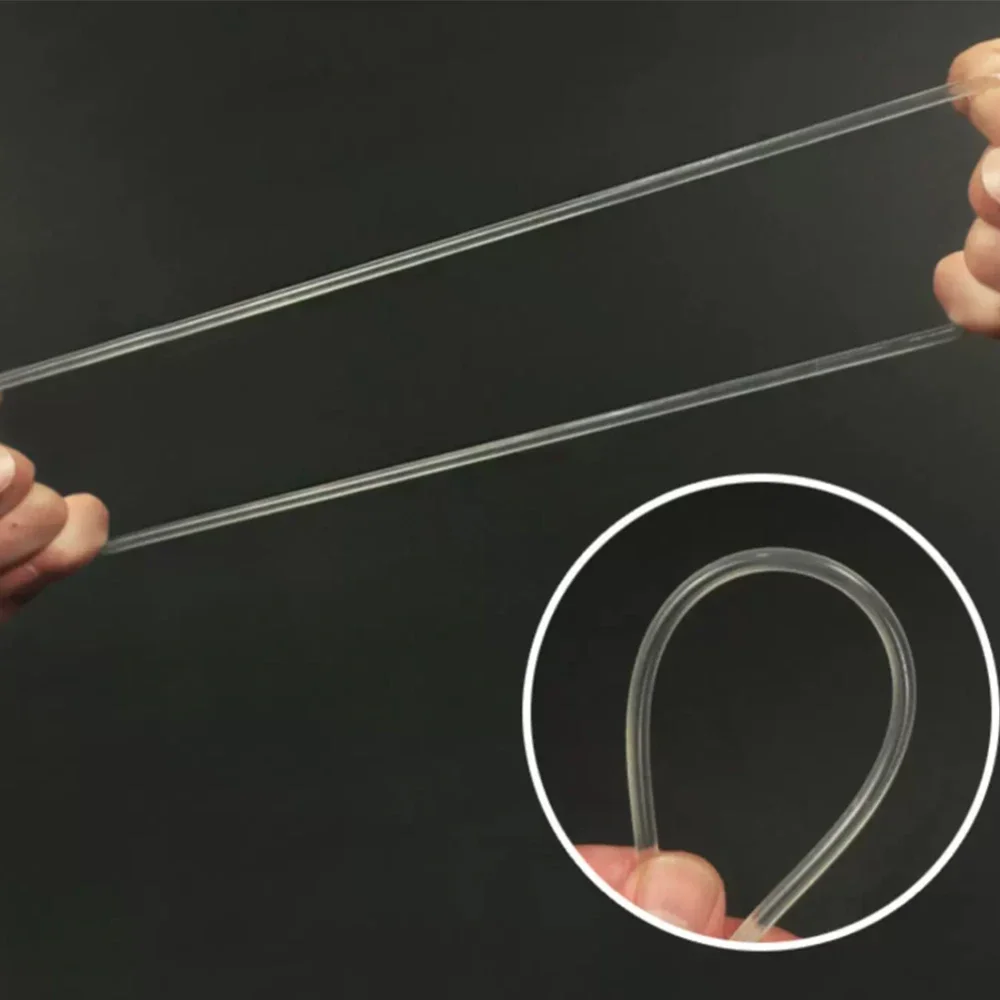 White/Transparent Food Grade Polyurethane Conveyor Belts Round PU Drive Belt Meltable Cord Dia 2 2.5 3 3.5 4 5 6 7 8 10 12mm