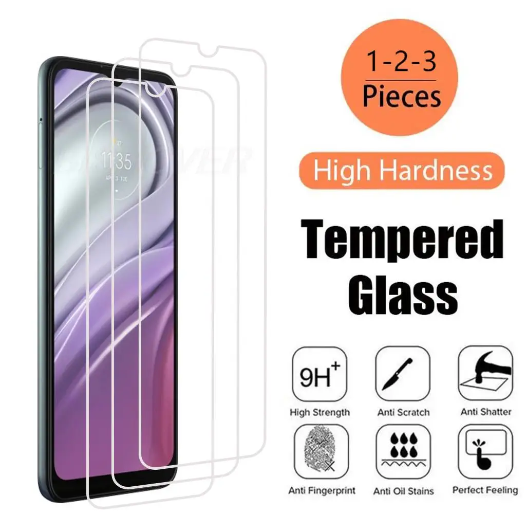 Tempered Glass For Motorola Moto G100 G20 G30 G40 Fusion G50 G60 One 5G Ace E 2020 E7 Plus Protective Screen Protector Film