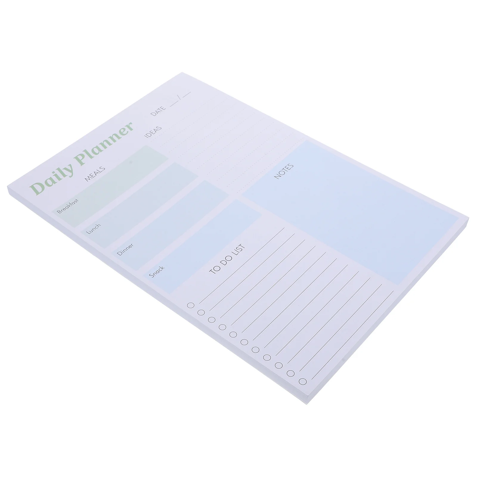 Agenda magnética rasgável caderno de papel planejador compacto portátil tarefa diária bloco de notas escritório doméstico planejamento memorando