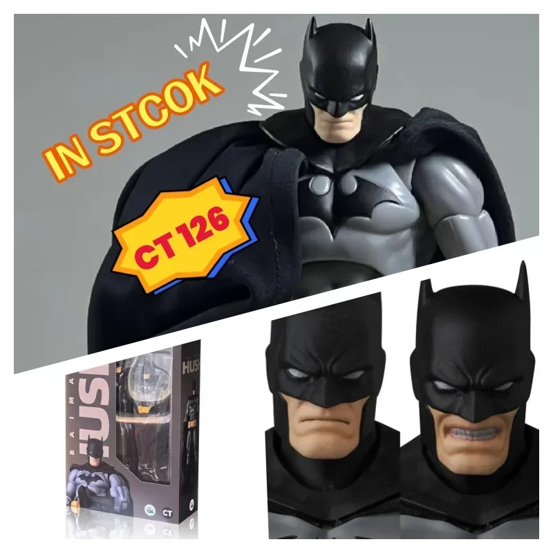 

2026 IN Stock The CT Toys Batman figurine now in stock is the MAFEX 126 action figure themed after Batman Hush toy for children