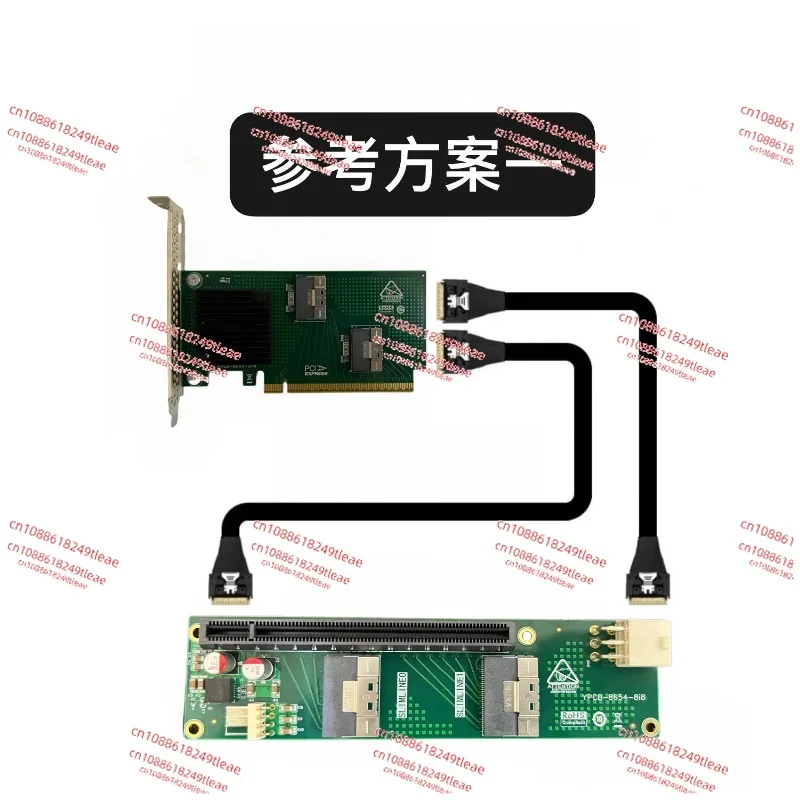

Game graphics card external/expansion/extension card, PCle4.0 to SFF-8654 graphics card/U.2/Nvme