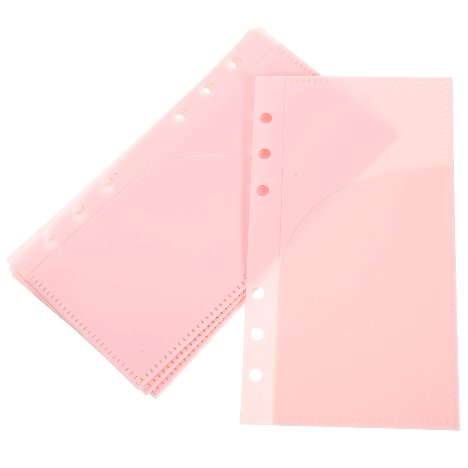 

5Pcs Loose Leaf Binder Inserts Budget Pocket Replaceable Portable Cash Bag Organizer Multi-Use Binder Supply