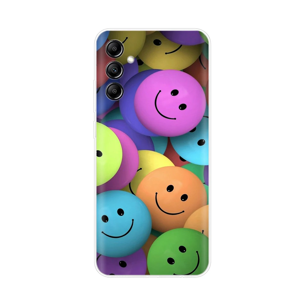 For Samsung Galaxy A14 Case Soft Silicone TPU Bumper Cute Cartoon Back Cover For Samsung A14 5G Phone Cases on SM-A146B 6.6 inch