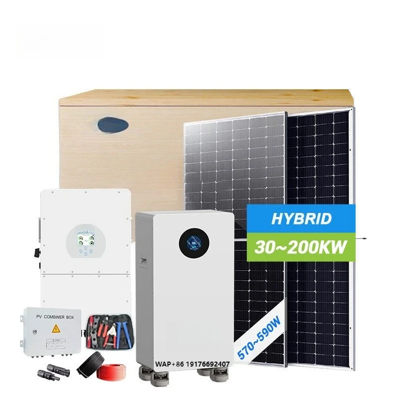 Deye Industrial Commercial Use Full Set 3 Phase Hybrid Grid 30Kw 30Kva 30000W 40Kw 50Kva 50Kw Solar Power Storage System