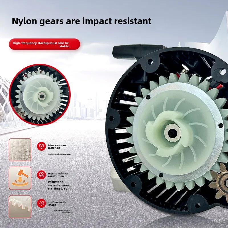 Electric Start Modification Assembly Micro-tiller Accessories Are Suitable for 168F/170F/GX160/GX200 Machines