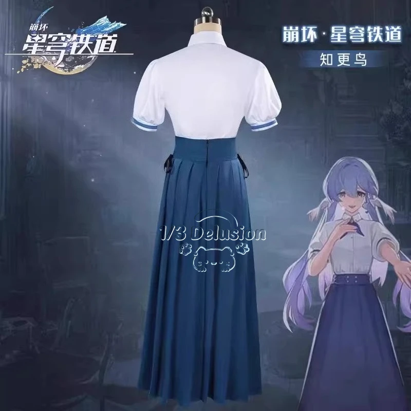 

Honkai: Star Rail Robin Cosplay Costume daily wear game animation anime women Full Set Outfit for Comic Con 1/3 Delusion