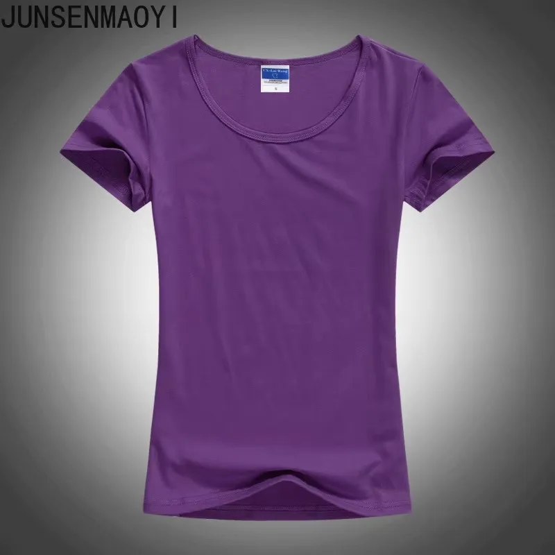 DIY Your Like Photo or Logo Customized Print Slim Sexy Tee Shirt for Women Ladies Summer T-Shirt Top Short Sleeve Tshirt