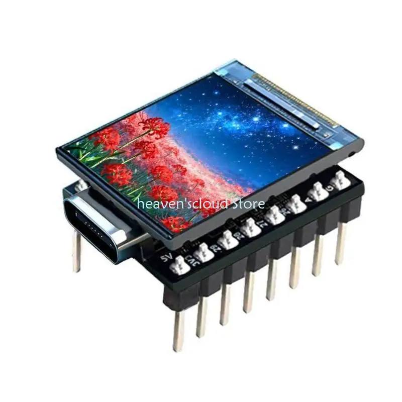 

Y88B RP2350 0.85inch LCD Development Board 65K Color Screen For Industrial Automation