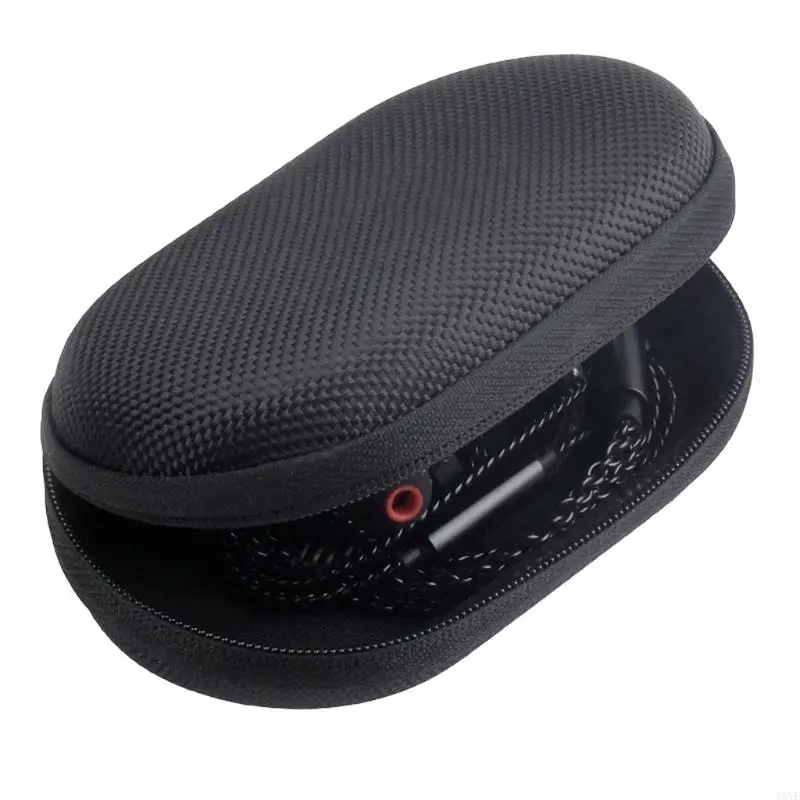  Rigid In-Ear Monitor Storage Case with Textured Fabric Exterior For 64Audio