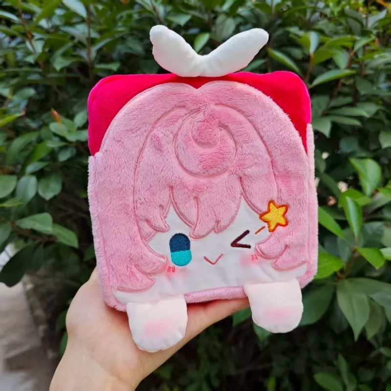 Prevendita 45 giorni Anime 2025 Gioco Honkai: Star Rail Cos Hyacinthia Hyacine Cuscino di tiro in peluche quadrato unisex 15 cm Regalo di compleanno