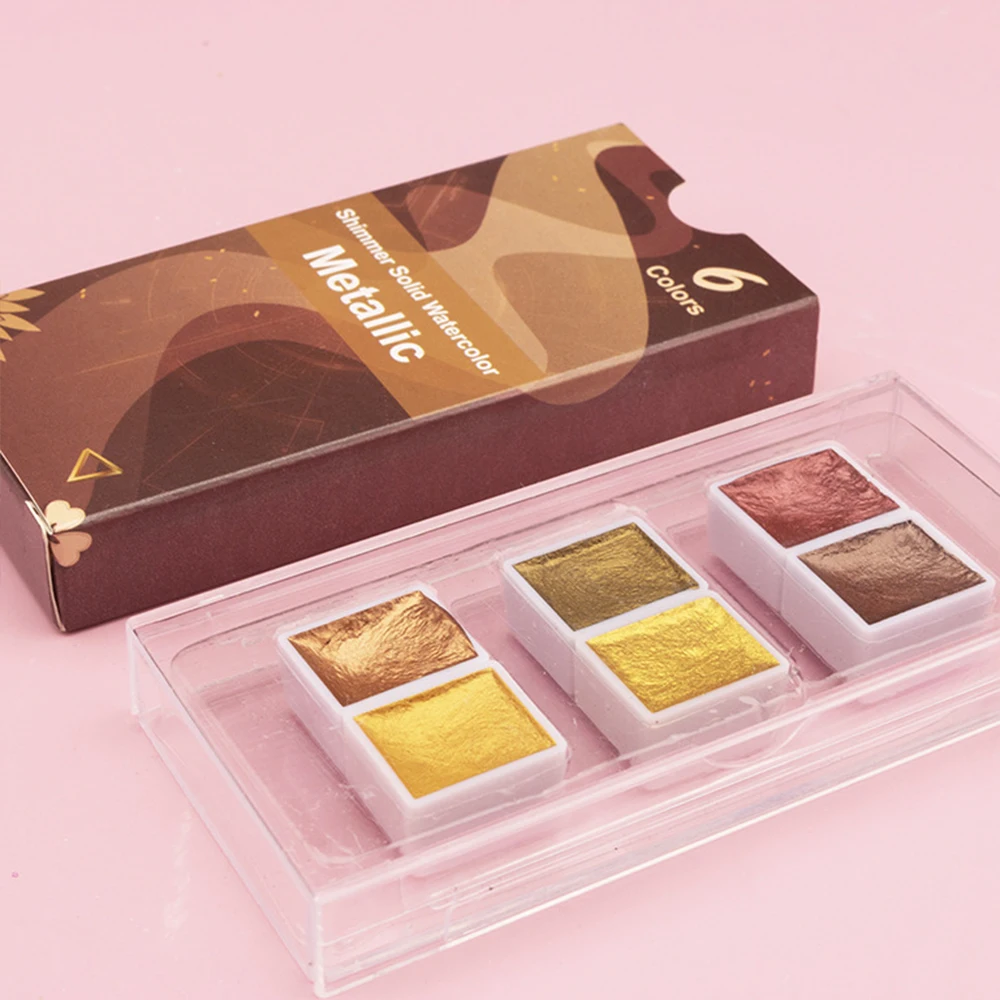 NAILCO Feste Aquarellfarbe Schimmerperle für Nagelfarbe Nageldekoration Pigment Glitzer Holographische Acuarelas Aurora Nail Art