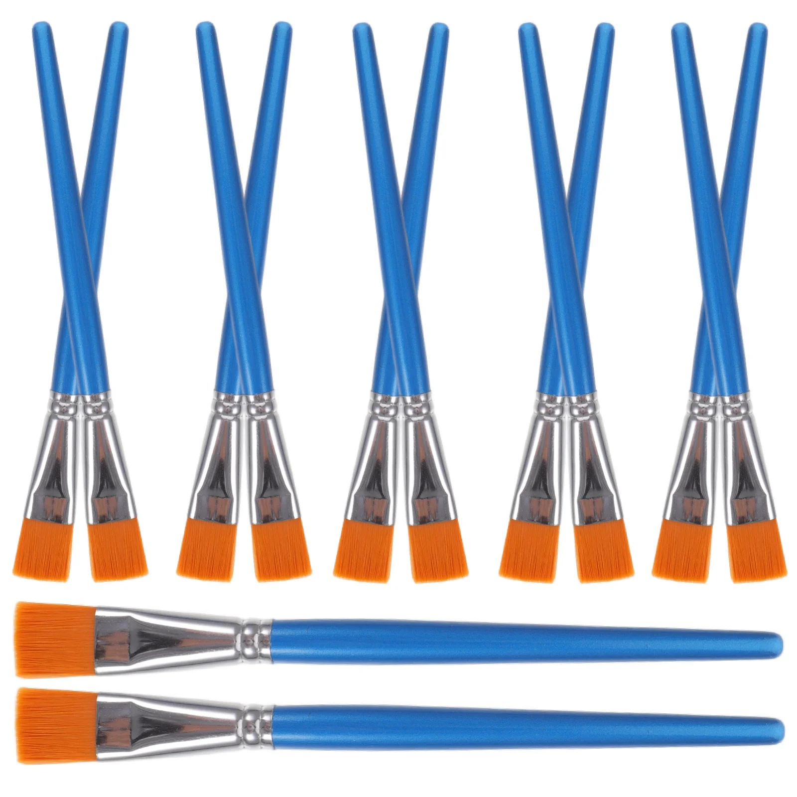 

12Pcs Painting Brush Set Premium Nylon Multi-Use for Oil Watercolor Acrylic Art Supplies Professional Art Student Painting Tools