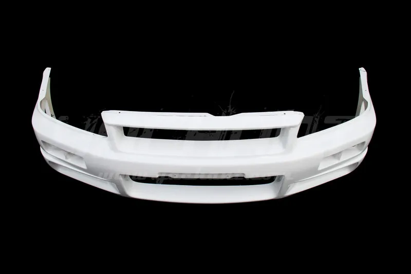 Trade Assurance Fiber Glass Front Bumper Fit For 1999-2002 Skyline R34 GTT 2D 4D GTR Style Front Bumper