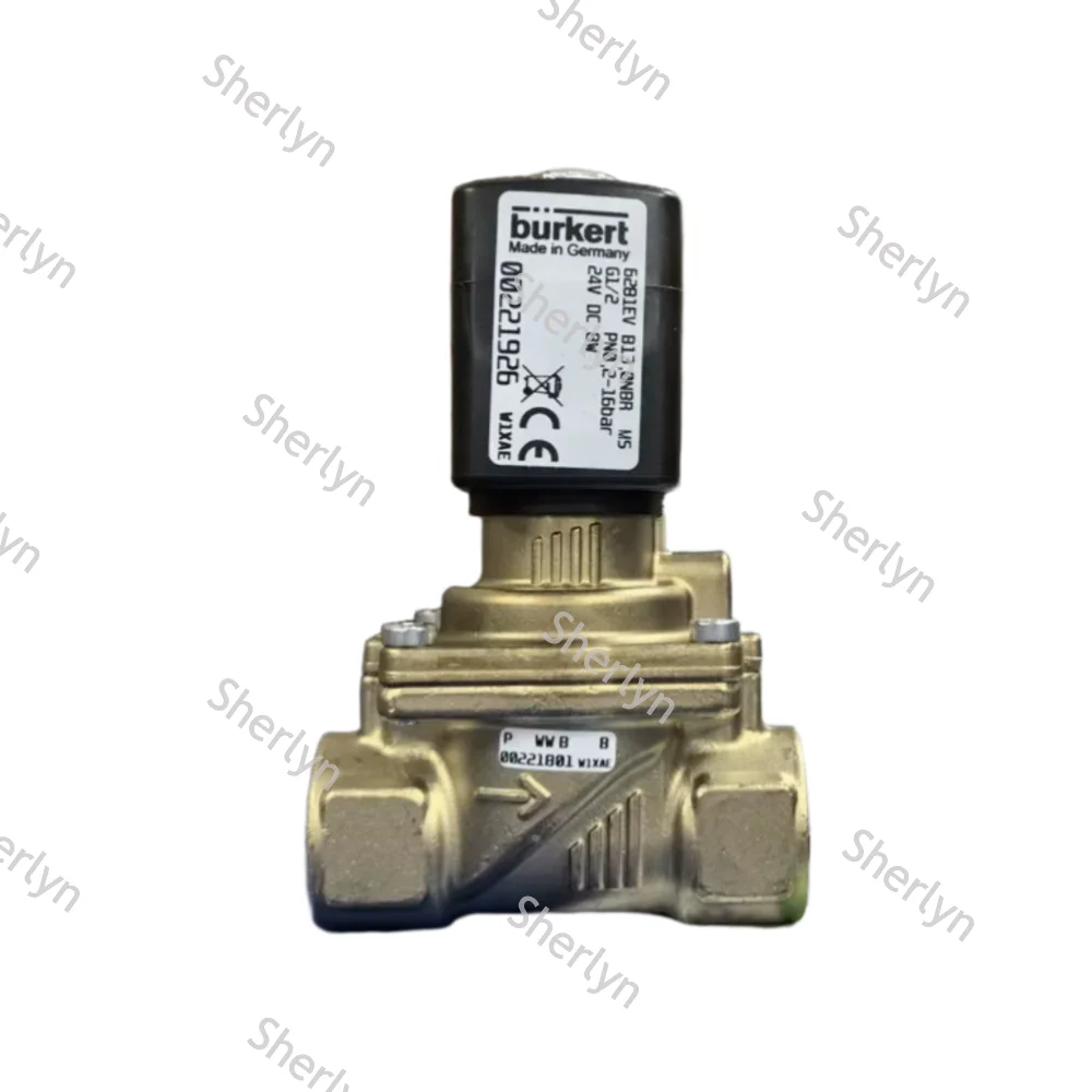 6281 Type G1/2 00221926 Burkert Solenoid Valve 2/2 Ssually Opens 13.0 Flow Hole 00221928 00221929