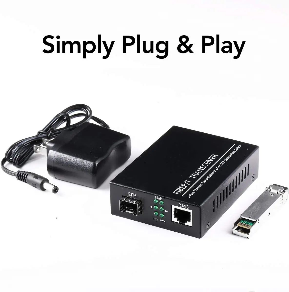 2 Stuks Van 1.25 G/s Bidi Gigabit Multi-Mode Vezel Ethernet Media Converter Met Een Paar Bidi Sfp Lc Dual Transceiver Module Inbegrepen,