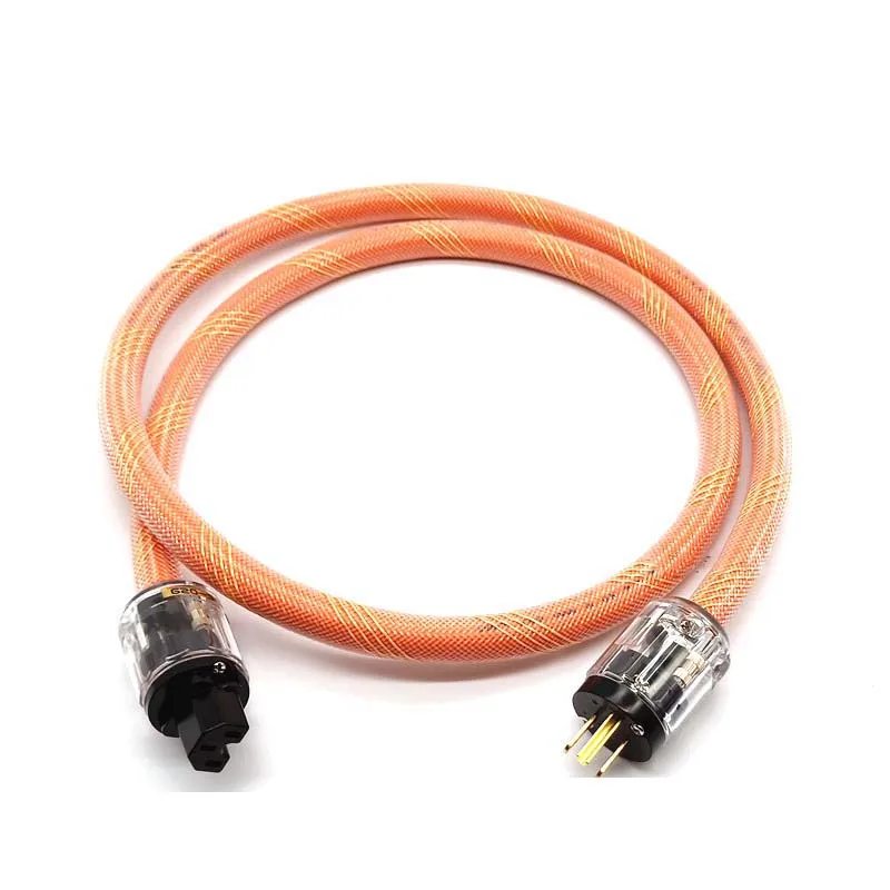 

One Linn K800 5N OCC AC Power Cord Cable, DIY US Power Plug Cable,amplifier power supply cable